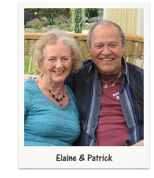 Elaine and Patrick together - Another SinglesOver60.co.uk success