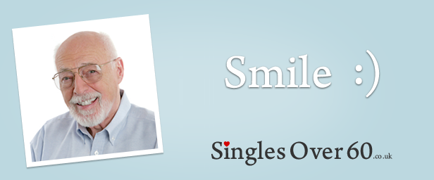 Smile to get your senior dating profile noticed