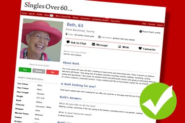 dating for over 60s